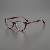Cathia Vintage Acetate Glasses Frame Cat Eye Frames Southood Leopard